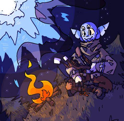 ilustracja campfire song kontekst postaci