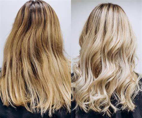 modyfikacja koloru blond domowy zabieg
