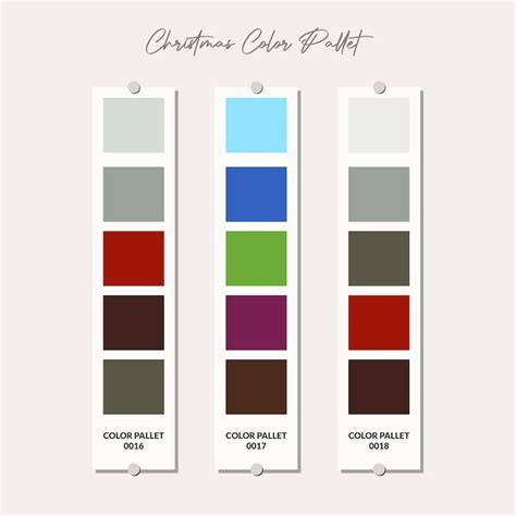 kolorystyczny schemat z color chart